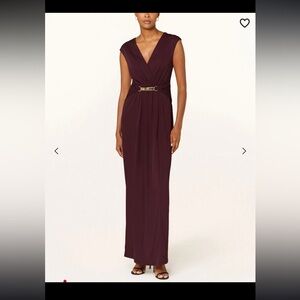 Ralph Lauren Deep Burgundy Maxi Dress